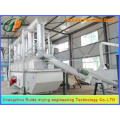 corn grain Vibrating fluid bed dryer